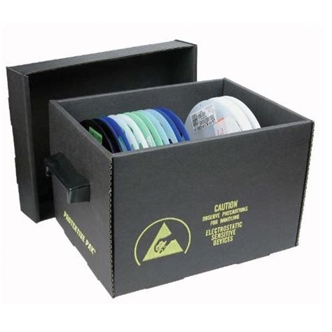 esd reel storage|esd shipping containers.